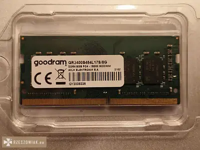 Pamięć ram do laptopa 8gb ddr4 sodimm – goodram / kingston fury | 100% - Zdjęcie 2 - RZESZOWIAK.EU