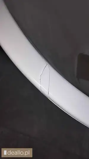 Sprzedam nową wannę wolnsotoja jest pęknięta ale nie przeszkadza w użytkowaniu . Można naprawić i bę - Zdjęcie 4 - RZESZOWIAK.EU