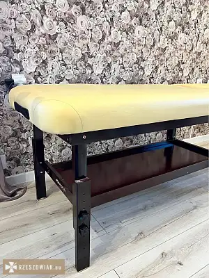 Solidny fotel do masażu/zabiegow +taboret - Zdjęcie 3 - RZESZOWIAK.EU