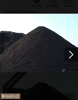 Usługi Auto wywrotka piasek żwir otoczak Rzeszów - Zdjęcie 6 - DEALLO.PL