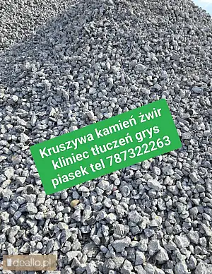 Żwir drenarski kamień otoczak Rzeszów Tyczyn Budziwój tel 787322263 - Zdjęcie 6 - DEALLO.PL