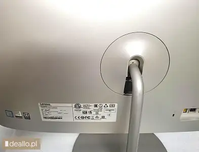 Polecam Komputer Al in One Duży 27 Cal Lenovo Ideacenter - Zdjęcie 9 - DEALLO.PL