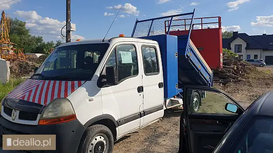 Renault master 2,5 cdti, 2004, kiper wywrotka, 120km - RZESZOWIAK.EU