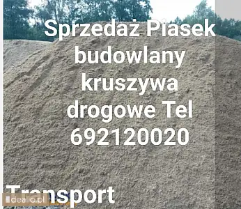 Żwir drenarski otoczak Rzeszów Piasek do murowania betonu tel 692120020 - DEALLO.PL