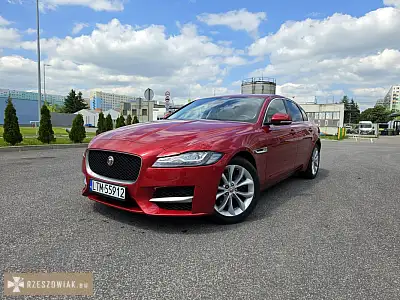 Jaguar xf 2.0 benzyna 250 km (2018) – niski przebieg - RZESZOWIAK.EU