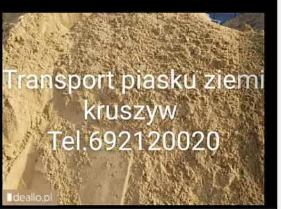 Żwir kruszywa piasek ostry kwarcowy Rzeszów Tyczyn - DEALLO.PL