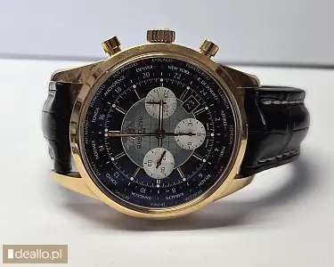 [eLicytacje] I licytacja - Zegarek mechaniczny Breitling Transocean Chronograph Unitime RB0510 - WARSZAWIAK.EU
