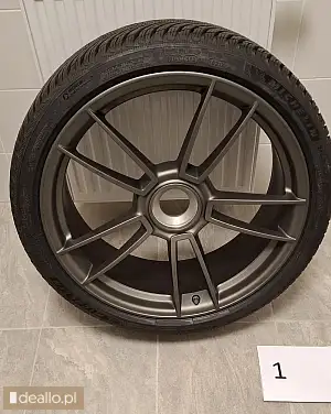 [elicytacje] i licytacja - komplet 4 felg wraz z oponami michelin do porsche 911 (992), gt3 (gts) - DEALLO.PL