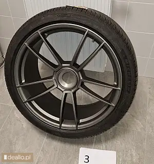 [elicytacje] i licytacja - komplet 4 felg wraz z oponami michelin do porsche 911 (992), gt3 (gts) - Zdjęcie 7 - WARSZAWIAK.EU