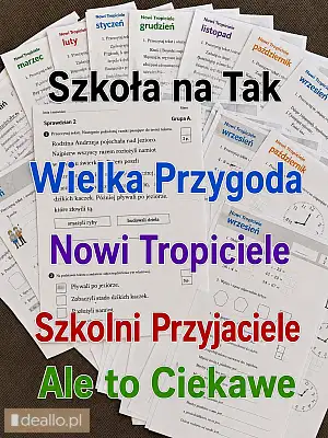 Szkolni Przyjaciele, Ale to Ciekawe, Wielka Przygoda, Szkoła na Tak, Nowi Tropiciele - DEALLO.PL