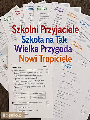 Szkolni Przyjaciele, Wielka Przygoda, Szkoła na Tak, Nowi Tropiciele  - DEALLO.PL