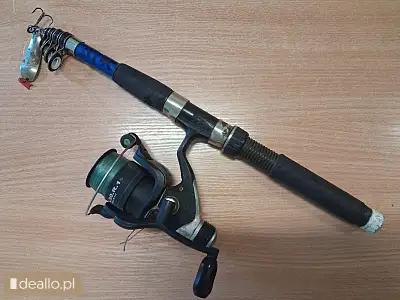 [eLicytacje] II licytacja - Wędka teleskopowa z kołowrotkiem  - RZESZOWIAK.EU