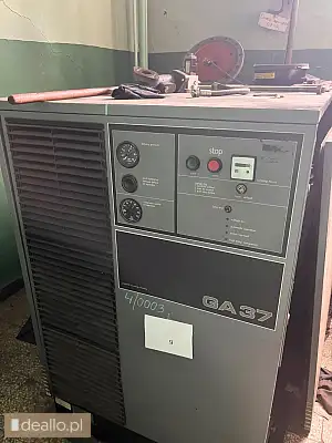 [eLicytacje] I licytacja - Sprężarka powietrza Atlas Copco GA37 - DEALLO.PL