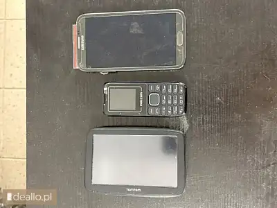 [elicytacje] ii licytacja - zestaw telefony komórkowe maxcom i samsung oraz nawigacja tom tom - DEALLO.PL