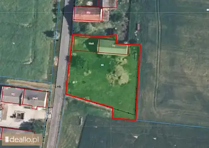 [eLicytacje] I licytacja - Nieruchomość gruntowa zabudowana budynkiem gospodarczym - DEALLO.PL