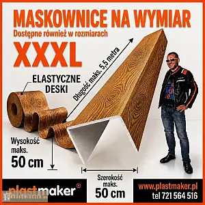 Belki drewnopodobne Plastmaker - dekoracja z charakterem - DEALLO.PL