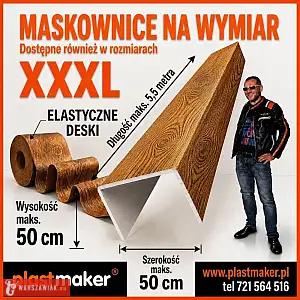 Belki drewnopodobne Plastmaker - dekoracja z charakterem - WARSZAWIAK.EU