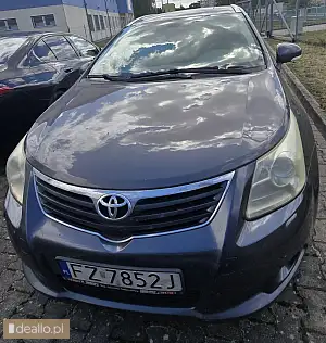 [eLicytacje] I licytacja - Toyota Avensis - 2010 rok - DEALLO.PL