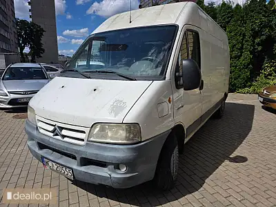 [eLicytacje] I licytacja - samochód ciężarowy Citroen Jumper - WARSZAWIAK.EU