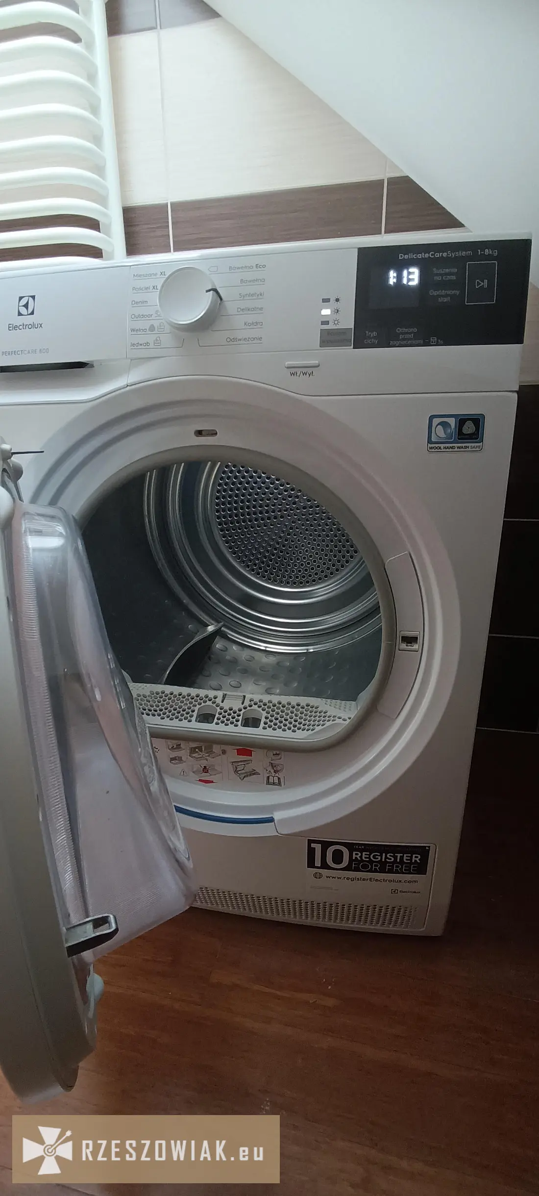 Suszarka do ubrań - electrolux delicatecare 800 ew8h458wp - Zdjęcie 4 - WARSZAWIAK.EU