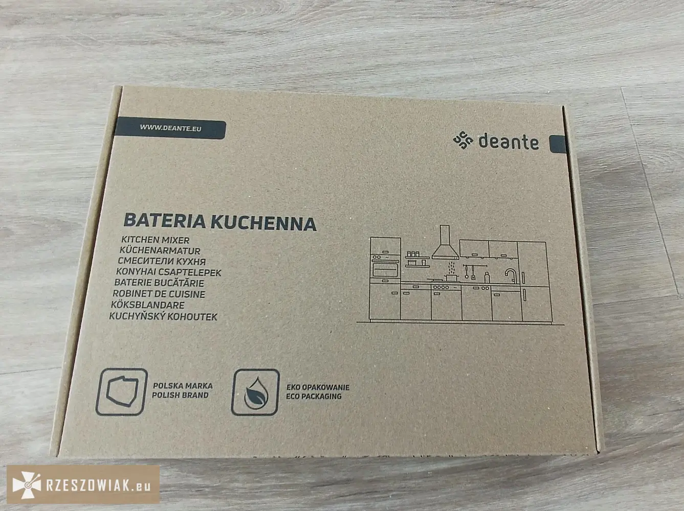 Zlew zrd 5113 + bateria tubo but 060m (deante) - nowe - Zdjęcie 3 - WARSZAWIAK.EU