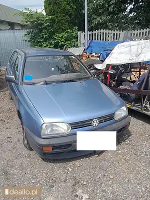 Volkswagen Golf, 1993 rok, pojemność 1781,  - I licytacja - [eLicytacje] - RZESZOWIAK.EU