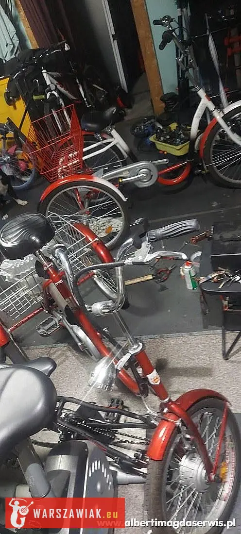 Mobilne Pogotowie Techniczne: Serwis Rowerów, E-Mobility, Sprzętu Fitness i Medycznego - Albert i Ma - Zdjęcie 2 - WARSZAWIAK.EU