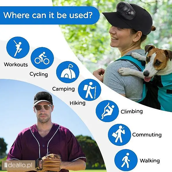 Unique Innovative Product-air Conditioned Hat Hot Selling! - Zdjęcie 6 - KRAKOWIACZEK.EU