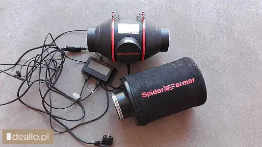 [eLicytacje] II licytacja - Dwuczęściowy zestaw nadmuchu SPIDER Farmer - DEALLO.PL
