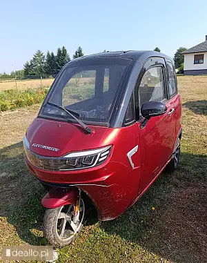 Zabudowany skuter elektryczny ELECTRORIDE FUTURI 3, trójkołowiec, rok prod. 2024 - I licytacja - [eL - DEALLO.PL