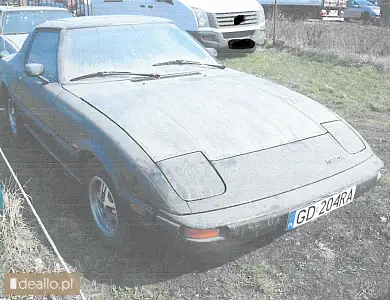 Samochód osobowy MAZDA RX-7, rok 1985 - I licytacja - [eLicytacje] - DEALLO.PL