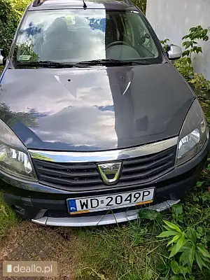 Dacia sandero stepway, rok produkcji. 2012, poj. 1598 cm3, benzyna  - i licytacja - [elicytacje] - DEALLO.PL