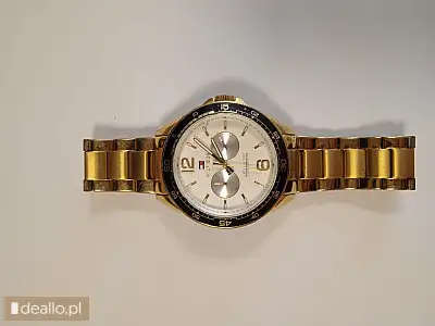 [eLicytacje] I licytacja - zegarek Tommy Hilfiger w kolorze złotym - WARSZAWIAK.EU