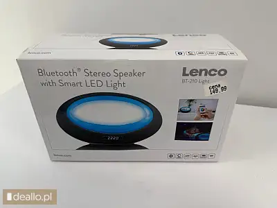 [elicytacje]  - głośnik lenco bt-210 light  - DEALLO.PL