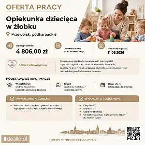 [ePraca] Opiekunka dziecięca w żłobku - DEALLO.PL