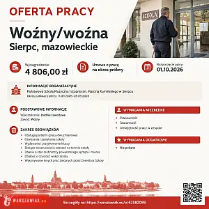 [ePraca] Woźny/woźna - WARSZAWIAK.EU