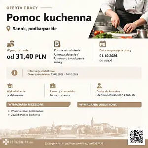 [ePraca] Pomoc kuchenna - RZESZOWIAK.EU