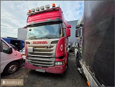 [elicytacje] ii licytacja - scania r450, rok prod. 2015, cng, moc 450 km - DEALLO.PL