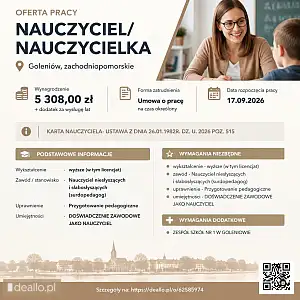 [epraca] nauczyciel/nauczycielka - DEALLO.PL