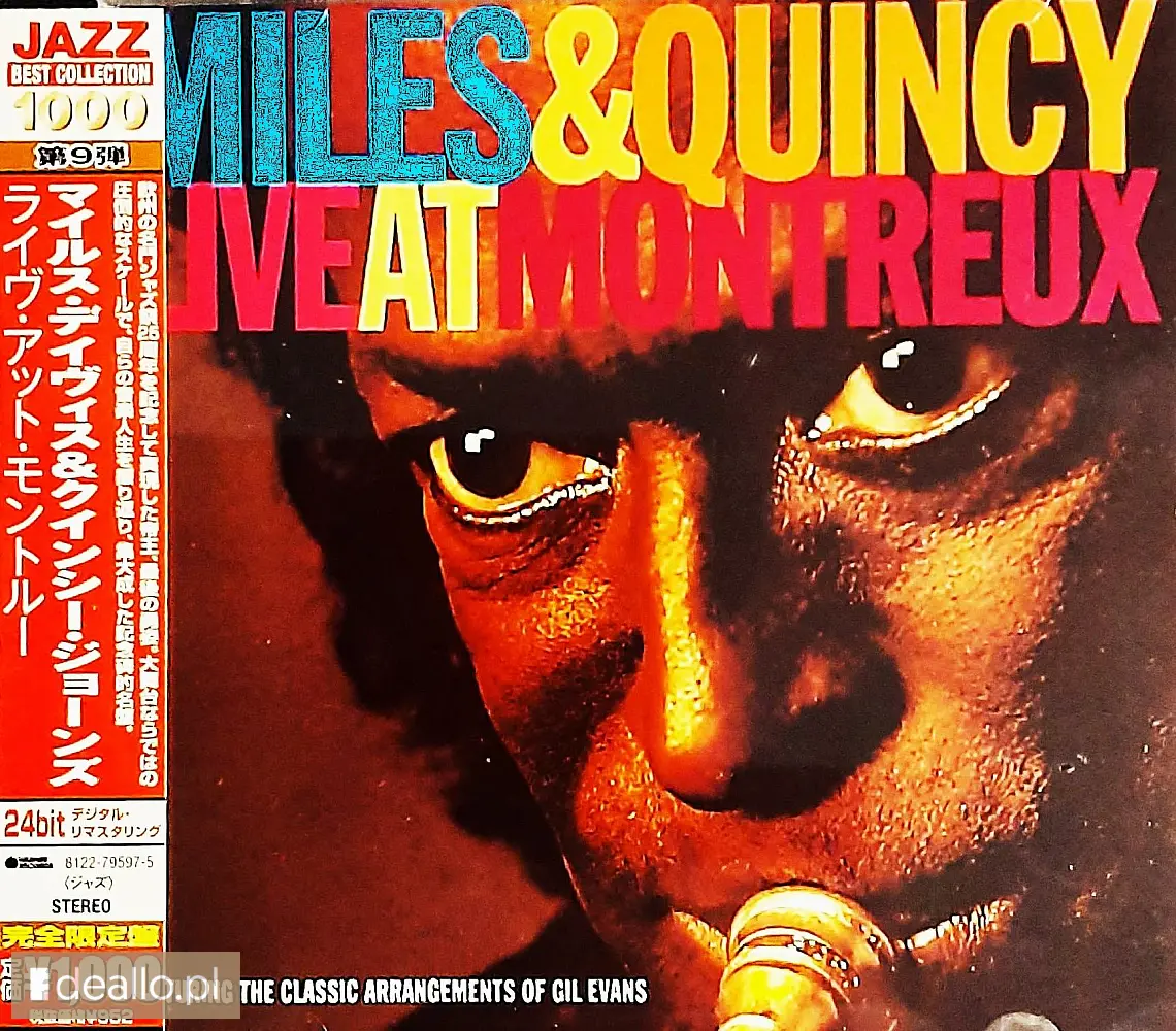 ⭐⭐⭐Polecam Znakomity Album Koncertowy Montreux Miles Davis Quincy Jones Band - Zdjęcie 1 - DEALLO.PL