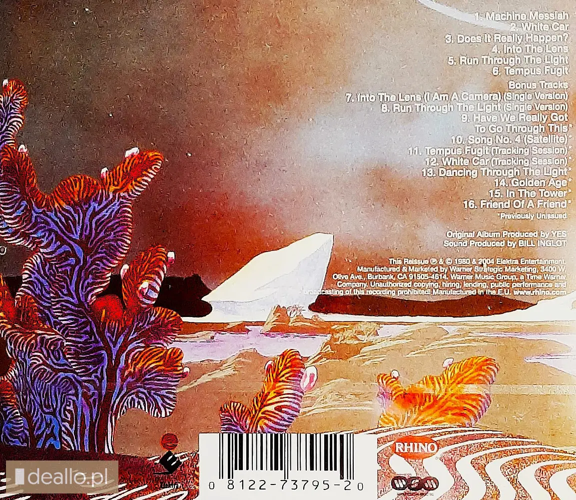 ⭐⭐⭐Polecam Album CD Kultowego Zespołu YES -Drama Cd Nowy - Zdjęcie 2 - DEALLO.PL