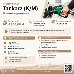 [epraca] tankarz (k/m) - RZESZOWIAK.EU