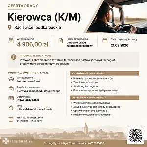 [ePraca] Kierowca (K/M) - WARSZAWIAK.EU