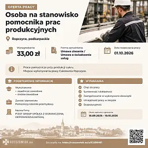 [ePraca] Osoba na stanowisko pomocnika prac produkcyjnych - DEALLO.PL