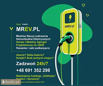 MREV.PL Mobilna Stacja Ładowania Samochodów Elektrycznych - DEALLO.PL
