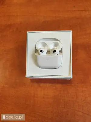 [eLicytacje] I licytacja -  Słuchawki AirPods 3  - DEALLO.PL