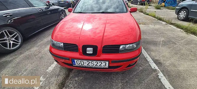 Seat leon 2003, 1.6 16v benzyna, 77 kw, skrzynia manualna - ii licytacja - [elicytacje] - DEALLO.PL