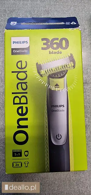 [elicytacje] i licytacja - męska golarkę hybrydowa philips oneblade 360 face + body - POZNANIAK.NET