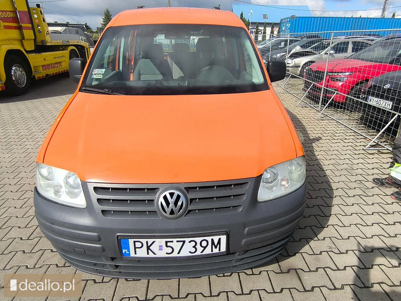 Volkswagen Caddy III kombi z 2005 roku, z silnikiem diesla 1.9L moc 55kW. - I licytacja - [eLicytacj - Zdjęcie 8 - DEALLO.PL