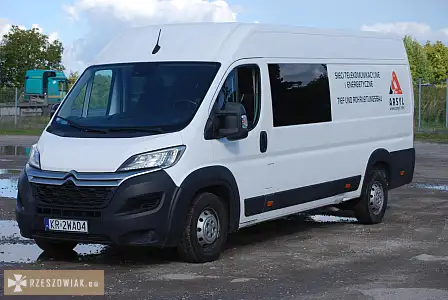 Citroen Jumper Citroën 2.2 BlueHDi (165 KM) | Brygadowka 8 Miejsc | Salon PL - WARSZAWIAK.EU